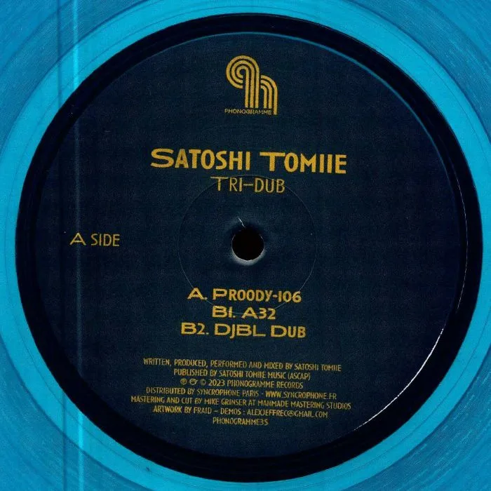 Лицевая сторона обложки — Satoshi TOMIIE — Tri Dub