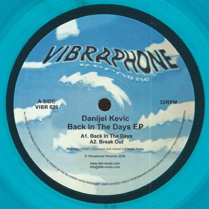 Лицевая сторона обложки — Danijel KEVIC — Back In The Days EP