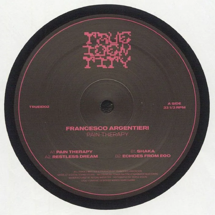 Лицевая сторона обложки — Francesco ARGENTIERI — Pain Therapy