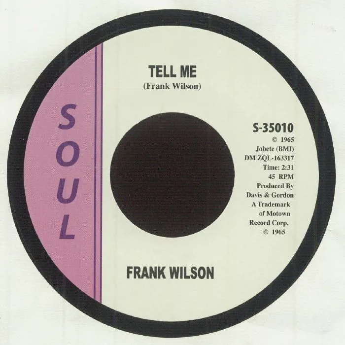 Back cover — Frank WILSON — I'll Be Satisfied Sweet Darling (reissue)