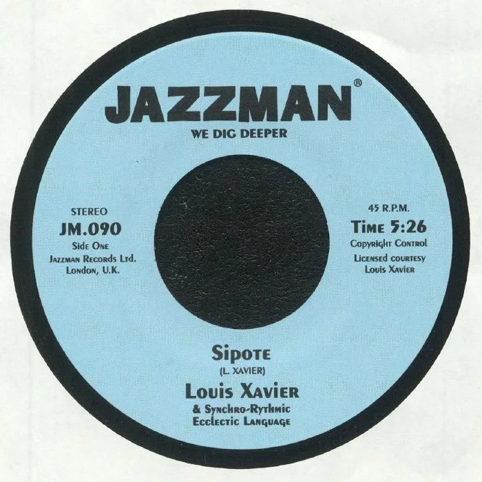 Лицевая сторона обложки — Louis XAVIER / SYNCHRO ECCLECTIC LANGUAGE — Sipote