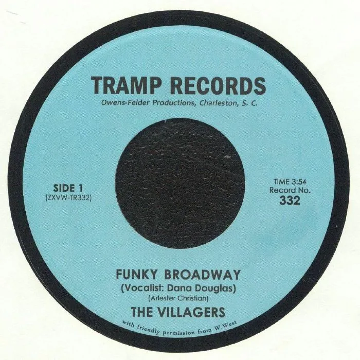 Лицевая сторона обложки — The VILLAGERS — Funky Broadway (reissue)