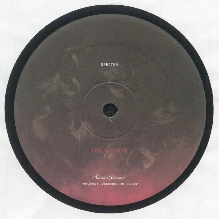 Лицевая сторона обложки — SPECTER — The Gooch EP