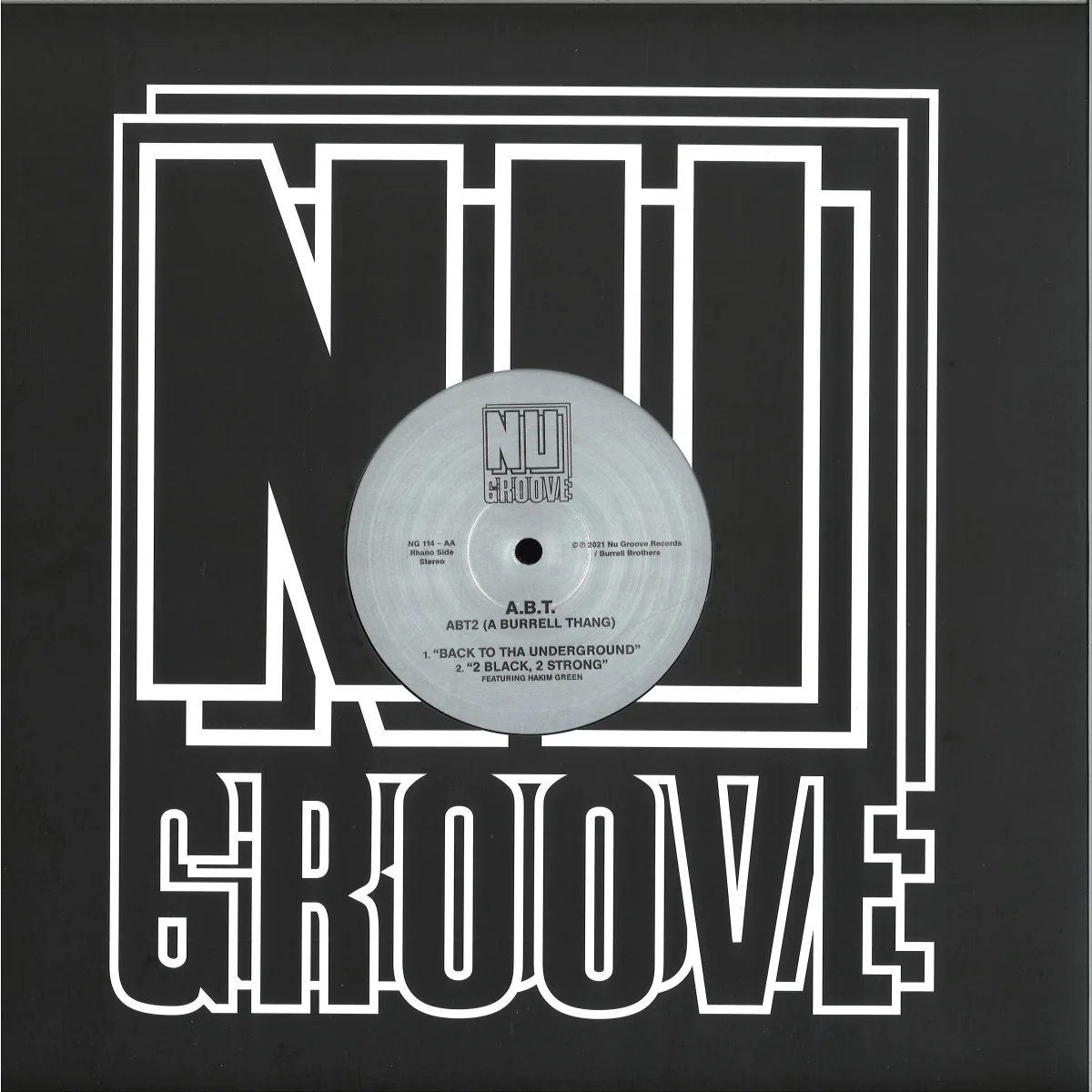 Лицевая сторона обложки — A.b.t. — ABT2 (A Burrell Thang)