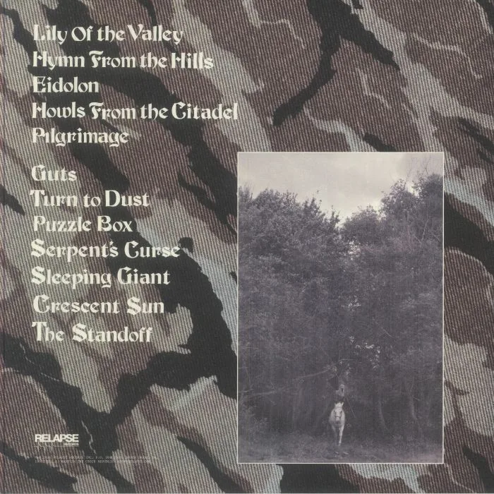 Обратная сторона обложки — POISON RUIN — Hymns From The Hills