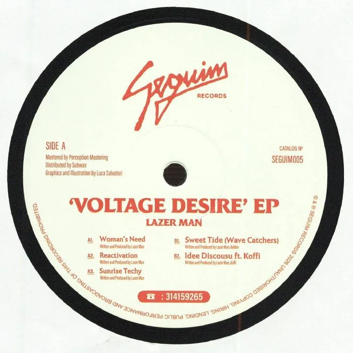 Lazer Man — Voltage Desire EP