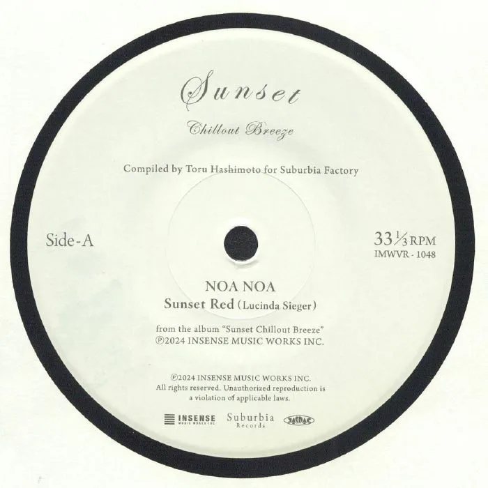NOA NOA / FLAMINGOSIS — Sunset Red / Cosmic Feeling