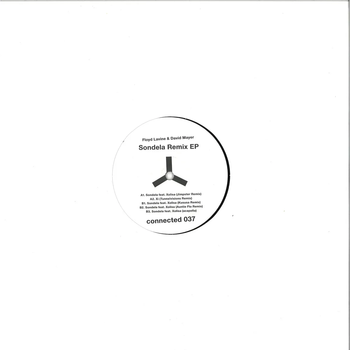 Обратная сторона обложки — Floyd Lavine&David Mayer — Sondela Remix EP