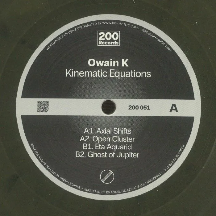 Front cover — OWAIN K — Kinematic Equations