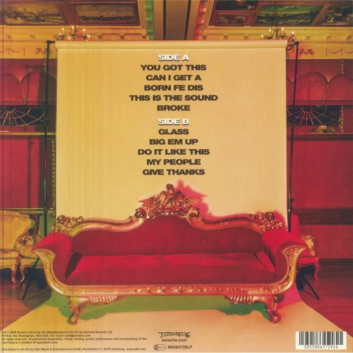 Back cover — SKINDRED — You Got This