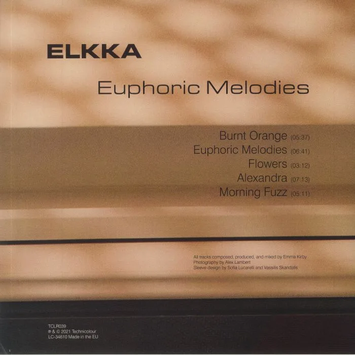 Обратная сторона обложки — ELKKA — Euphoric Melodies