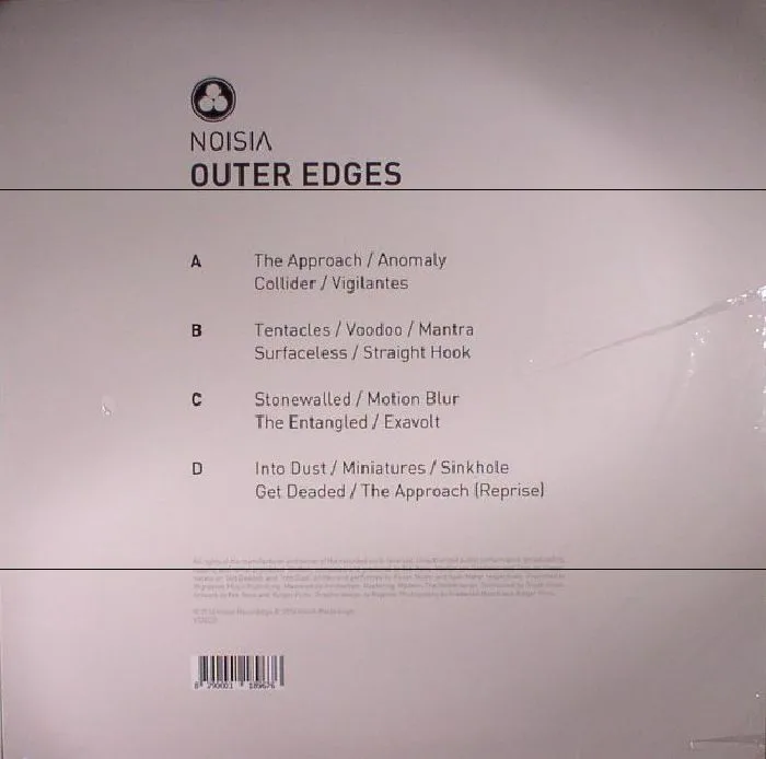 Обратная сторона обложки — NOISIA — Outer Edges