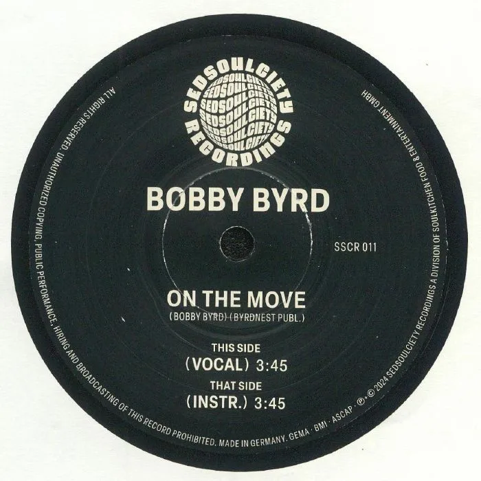 Bobby BYRD — On The Move