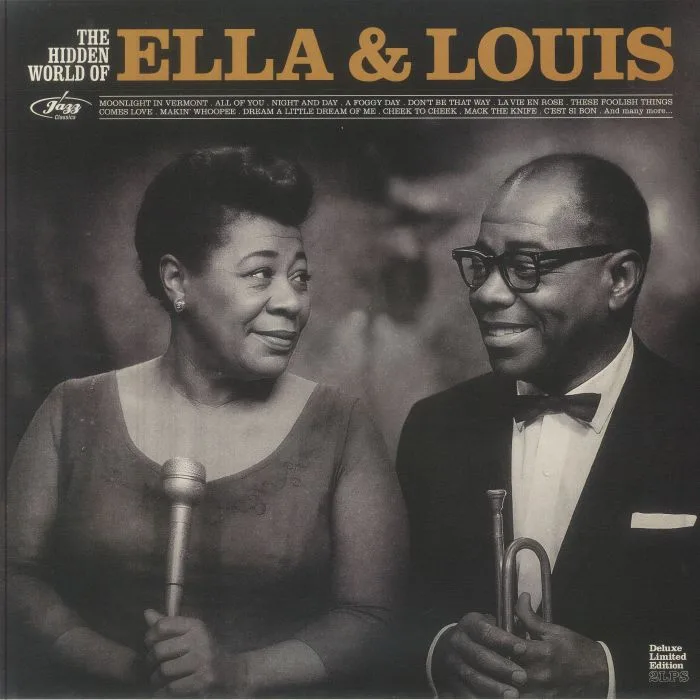 Front cover — Ella FITZGERALD / LOUIS ARMSTRONG — The Hidden Collection: Ella & Louis (Deluxe Edition)