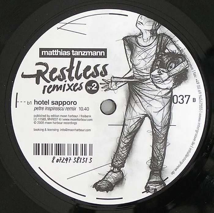 Back cover — Matthias TANZMANN — Restless (remixes) Part 2