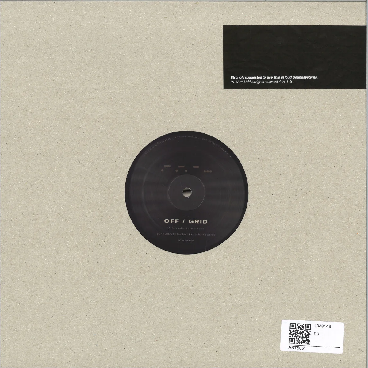 Back cover — OFF / GRID — Renegades
