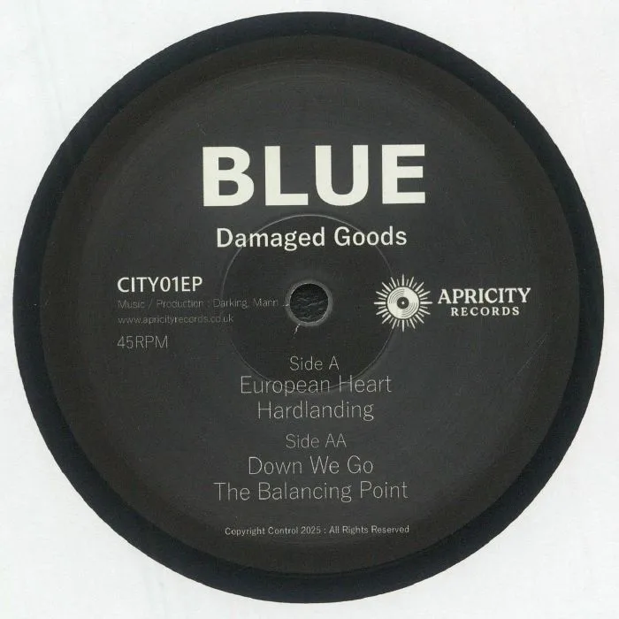 Front cover — BLUE — Damaged Goods EP