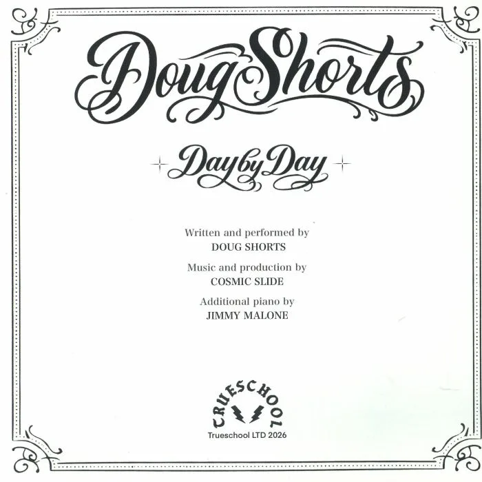 Обратная сторона обложки — Doug SHORTS — Day By Day (Cosmic Slide mix)
