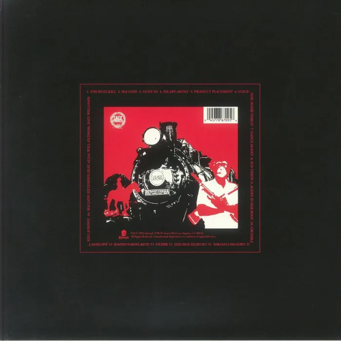 Обратная сторона обложки — Sage FRANCIS — A Healthy Distrust (20th Anniversary Edition)