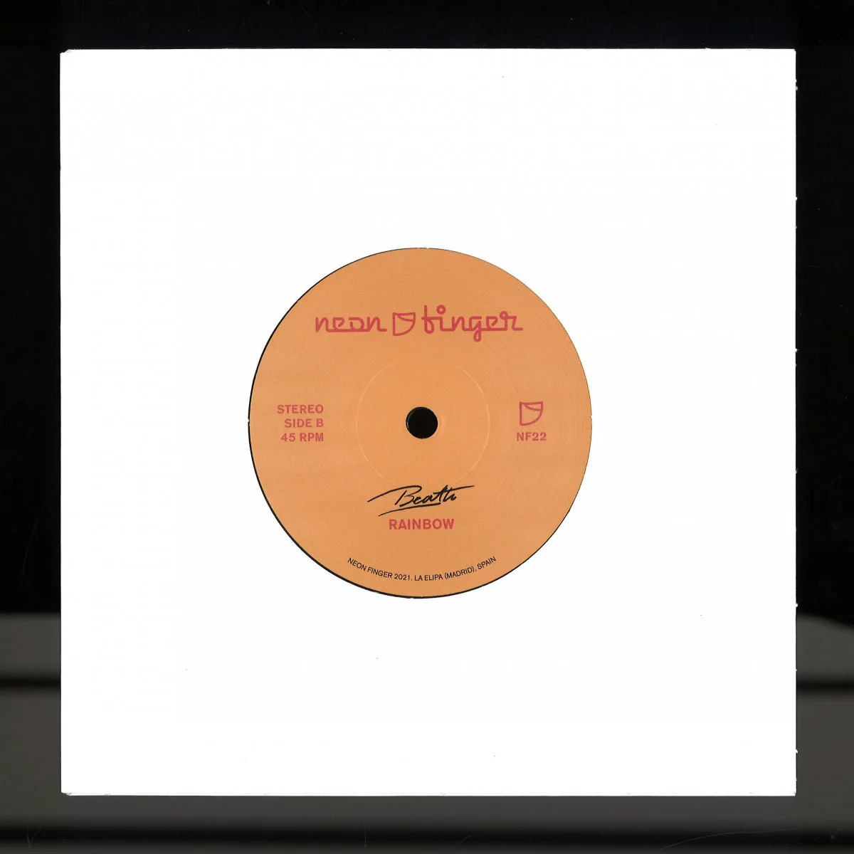 Back cover — Beath — SUMMER STORM 7"