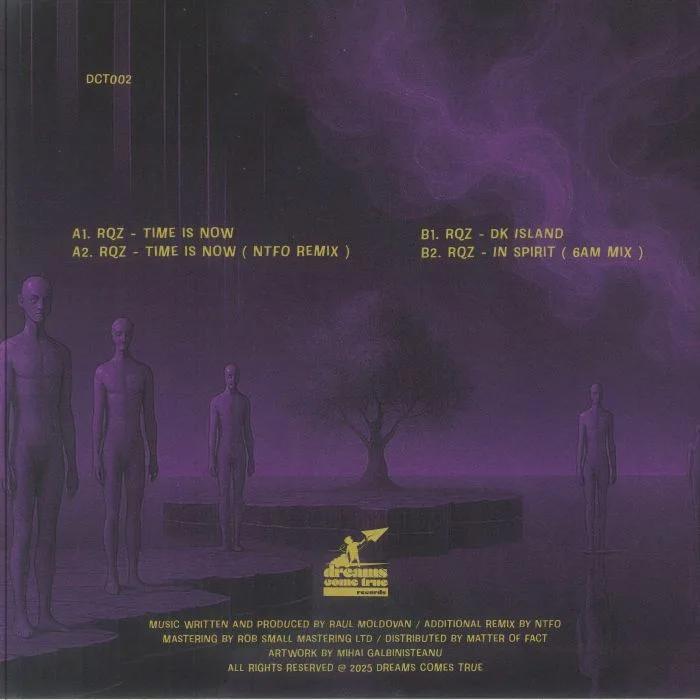 Обратная сторона обложки — RQZ — Time Is Now EP