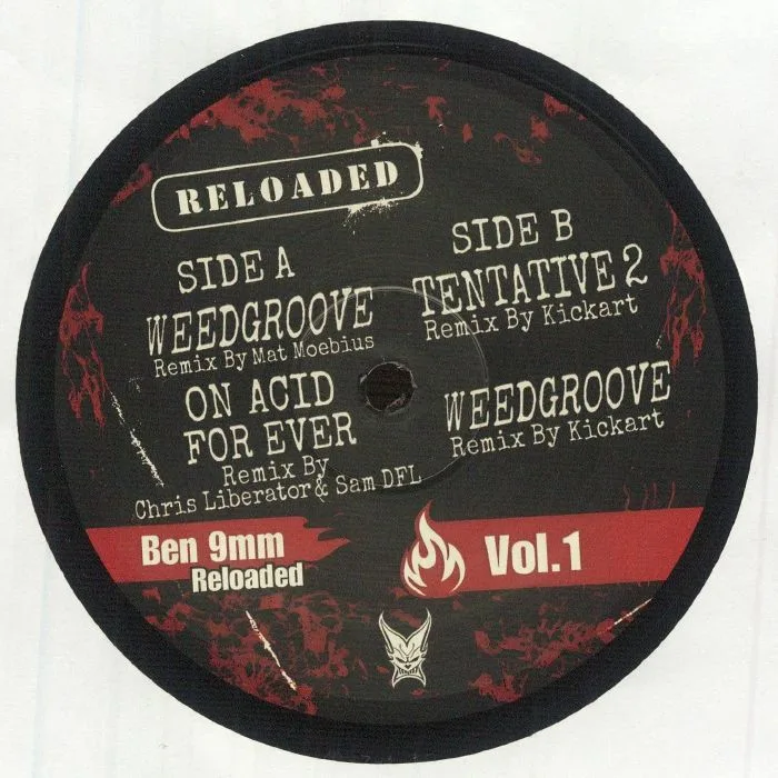 Back cover — BEN 9MM — 9mm Reloaded 01 (remixes)