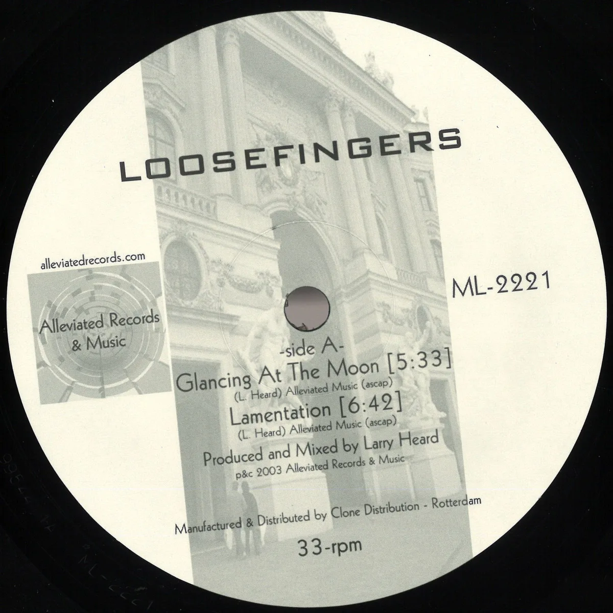 Larry Heard — Loosefingers EP 1