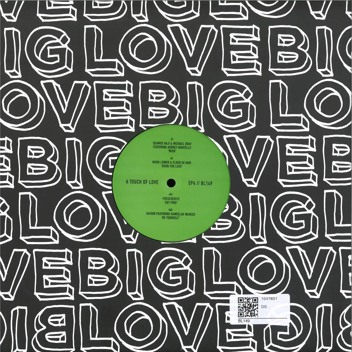 Back cover — Various — A Touch Of Love EP4