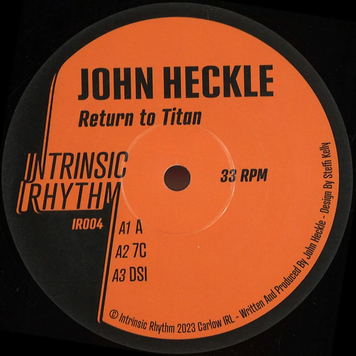 Front cover — John Heckle — RETURN TO TITAN