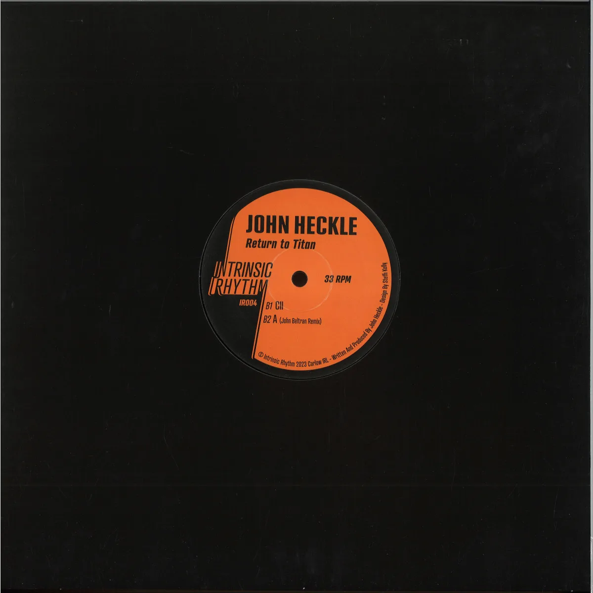 Back cover — John Heckle — RETURN TO TITAN