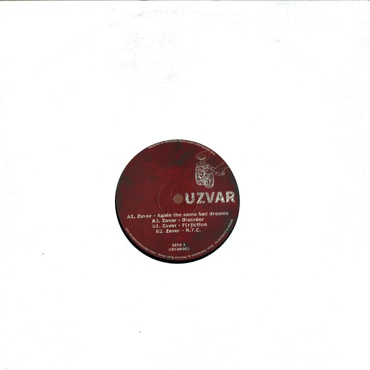 Back cover — Zavor — Freaks Inc. Ep