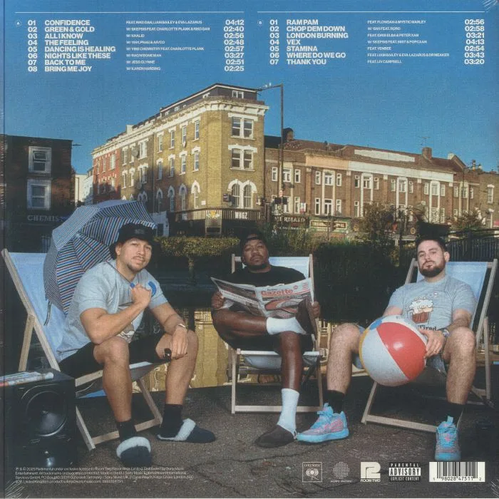 Back cover — RUDIMENTAL — Rudim3ntal
