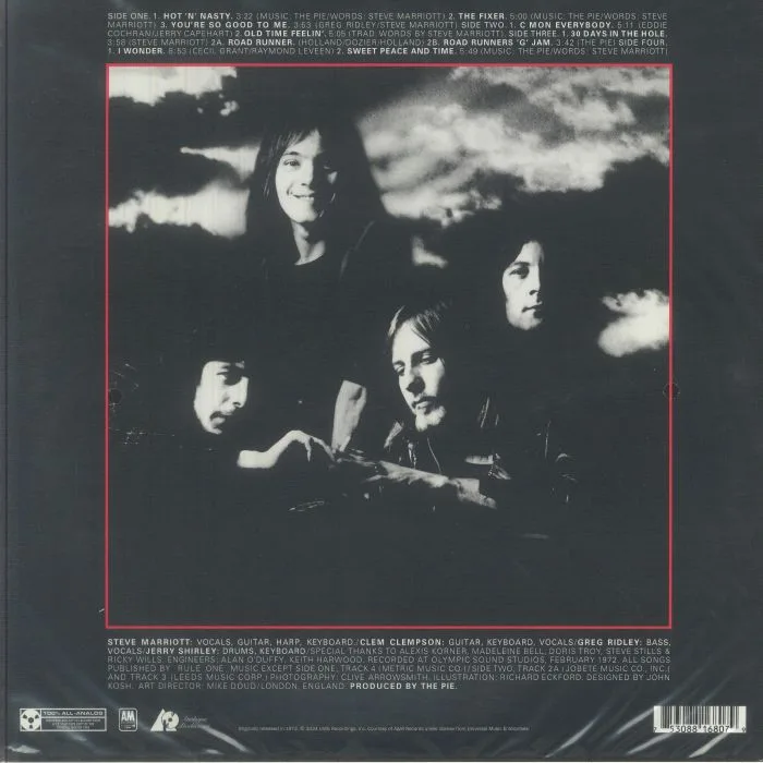 Back cover — HUMBLE PIE — Smokin' (remastered)