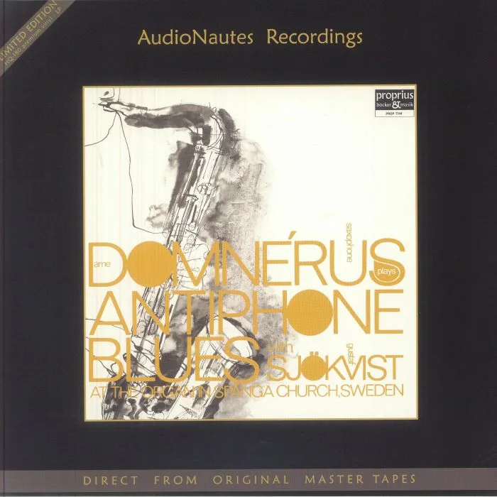 Front cover — Arne DOMNERUS — Antiphone Blues (remastered)