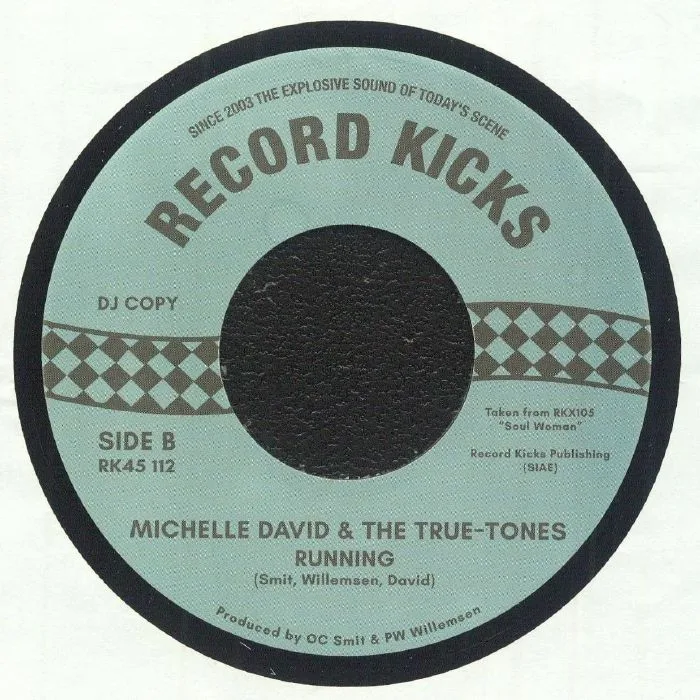 Back cover — Michelle DAVID / THE TRUE TONES — Speak To Me