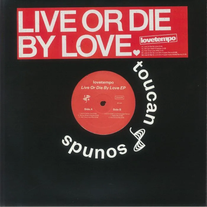Лицевая сторона обложки — LOVETEMPO — Live Or Die By Love EP