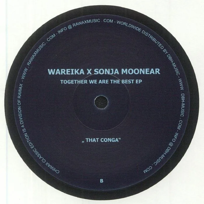 Обратная сторона обложки — Sonja MOONEAR — Together We Are The Best EP