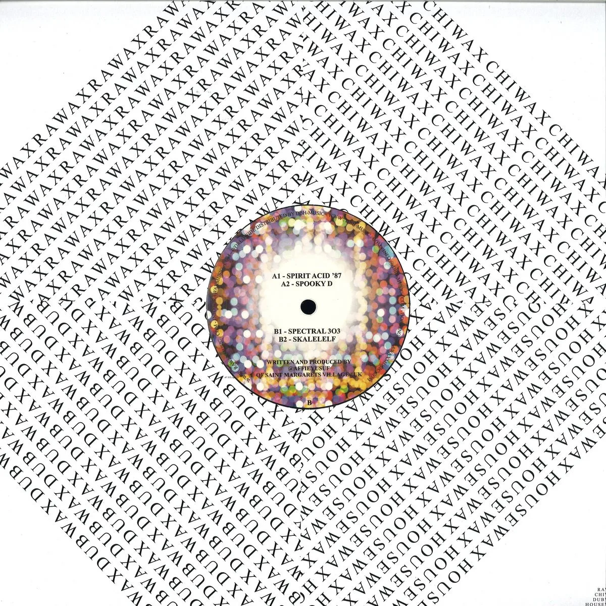 Back cover — Affie Yusef — Spectral Traxx Ep