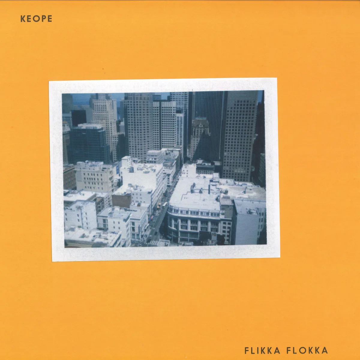 Лицевая сторона обложки — Keope — FLIKKA FLOKKA LP