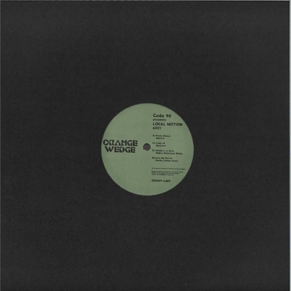 Back cover — Various — Local Motion 6021