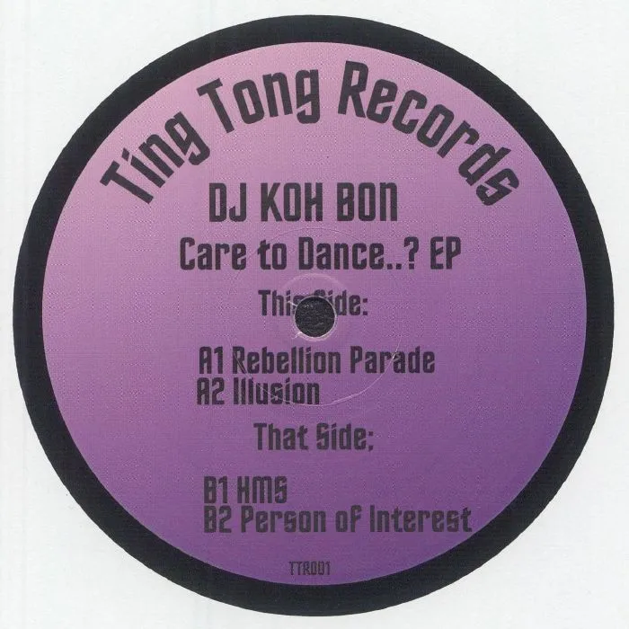 Front cover — DJ KOH BON — Care To Dance EP
