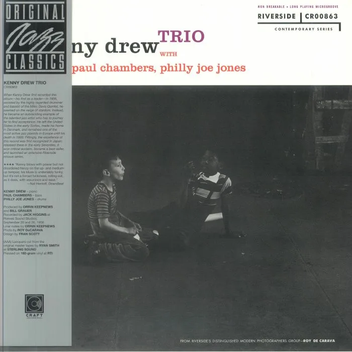 KENNY DREW TRIO — Kenny Drew Trio (Original Jazz Classics Series)