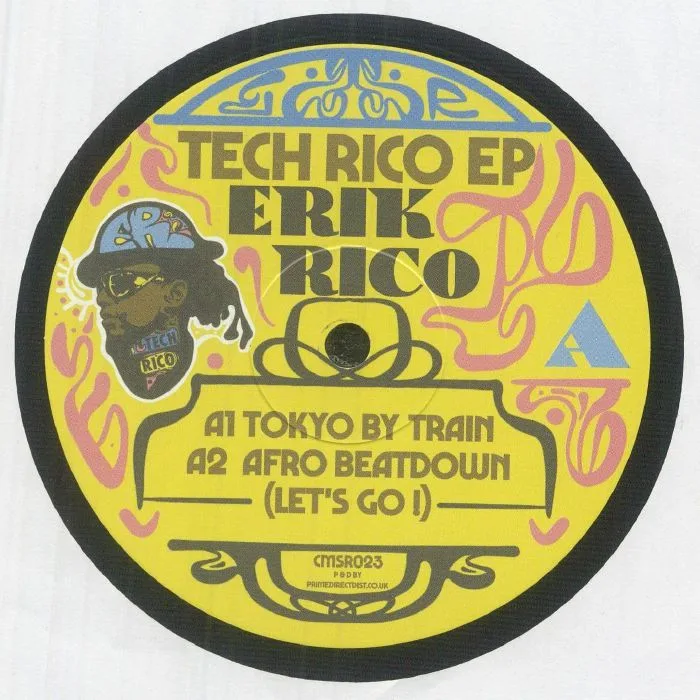 Лицевая сторона обложки — Erik RICO — Tech Rico EP