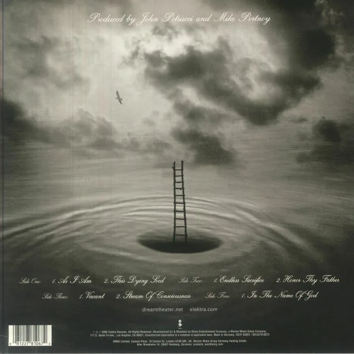 Обратная сторона обложки — DREAM THEATER — Train Of Thought (Rocktober 2025) (B-STOCK)