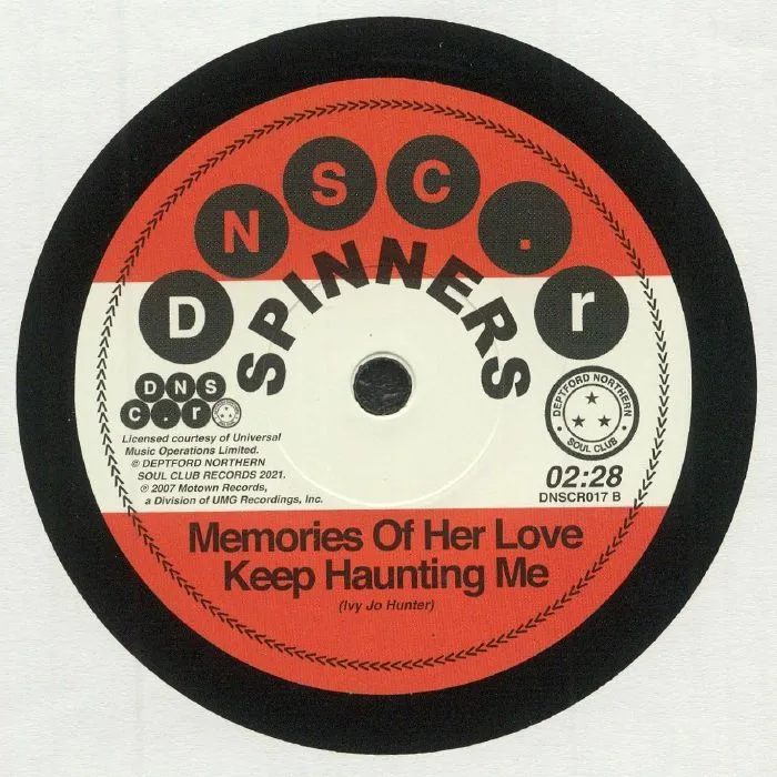 Back cover — The SOUL STIRRERS / SPINNERS — Don't You Worry