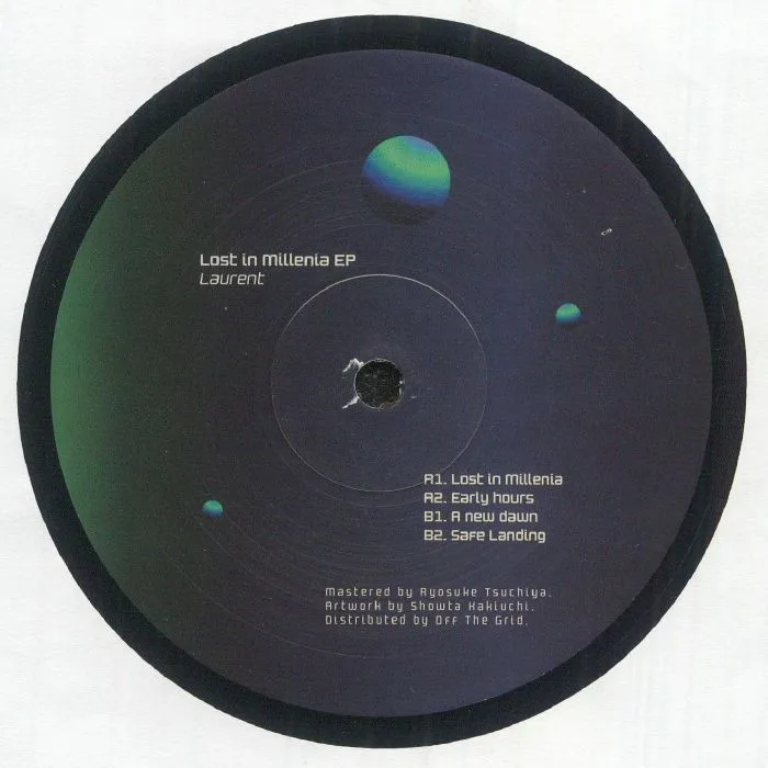 Back cover — LAURENT — Lost In Millenia EP
