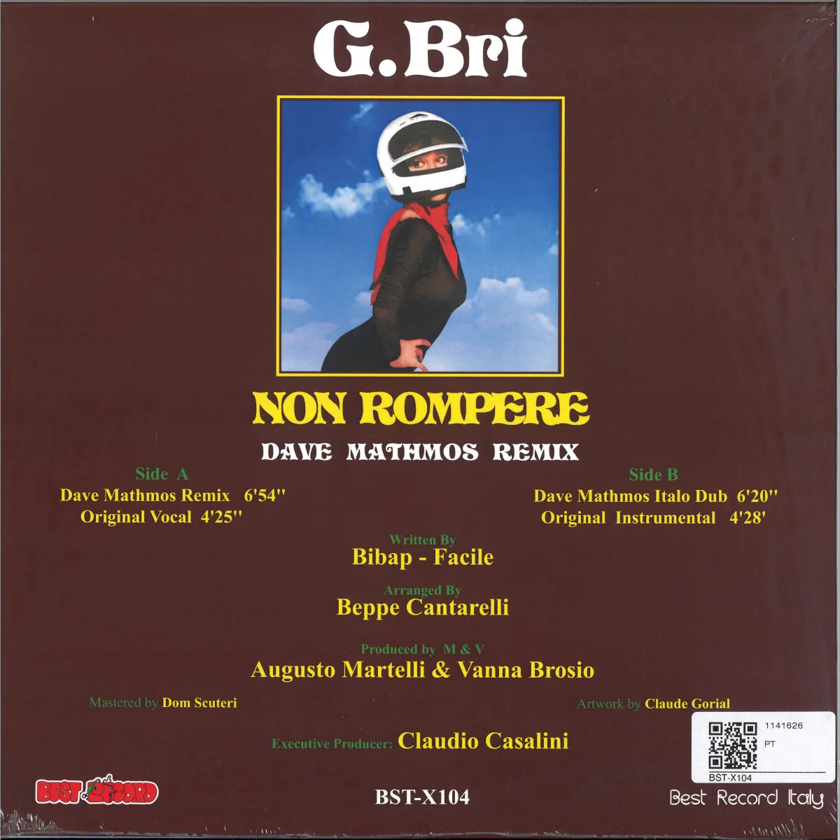 Обратная сторона обложки — G.bri — Non Rompere