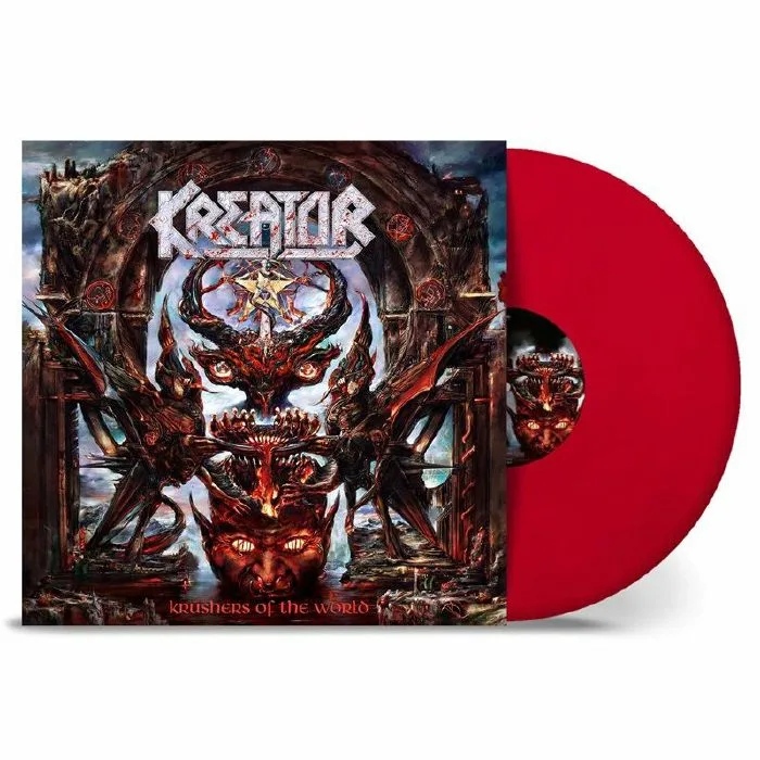 Front cover — KREATOR — Krushers Of The World
