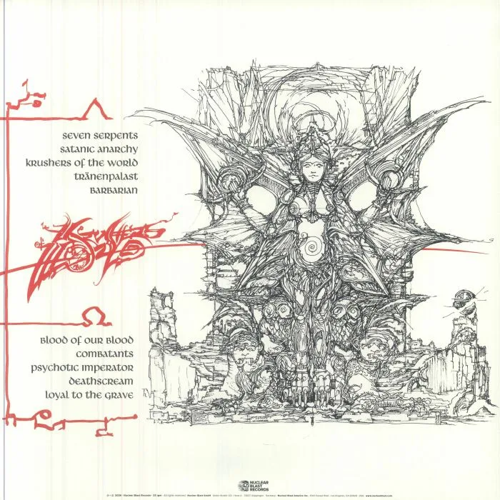 Back cover — KREATOR — Krushers Of The World