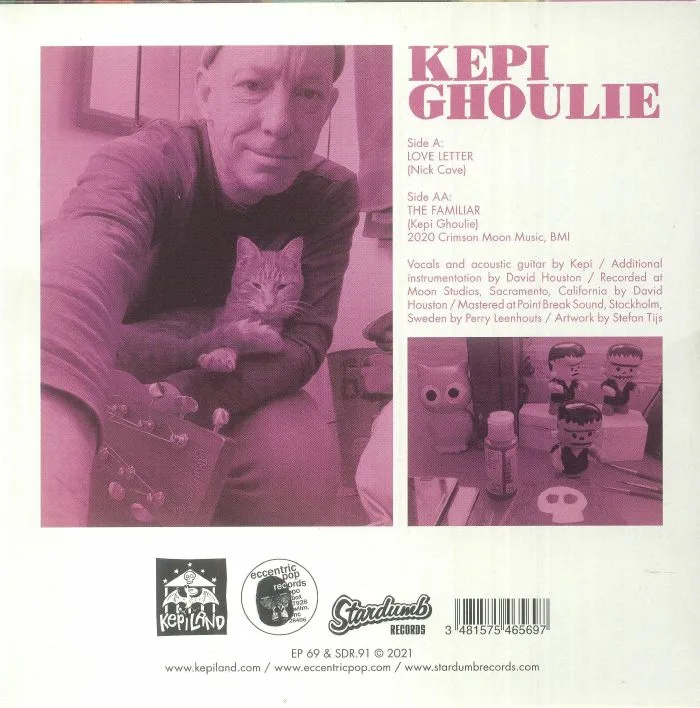 Back cover — KEPI GHOULIE — Love Letter